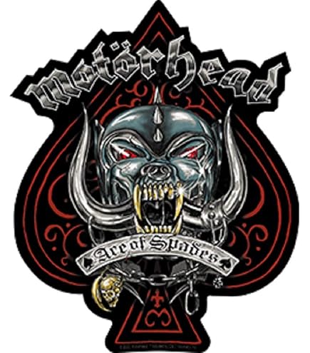C&D Visionary Adesivo Motorhead Rock and Roll, multicolorido