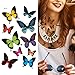 Supperb Temporary Tattoos - 10 Color Butterflies Tattoos