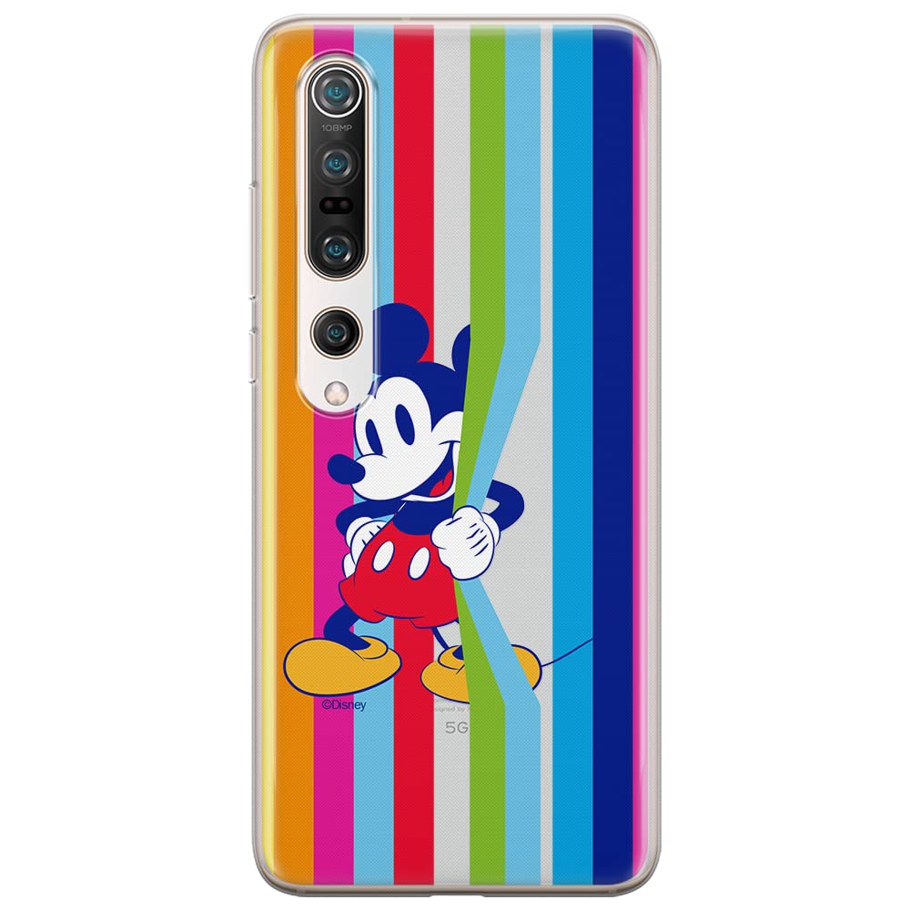 ERT GROUP mobile phone case for Xiaomi MI 10 / MI 10 PRO original and officially Licensed Disney pattern Mickey 026 optimally adapted to the shape of the mobile phone, partially transparent