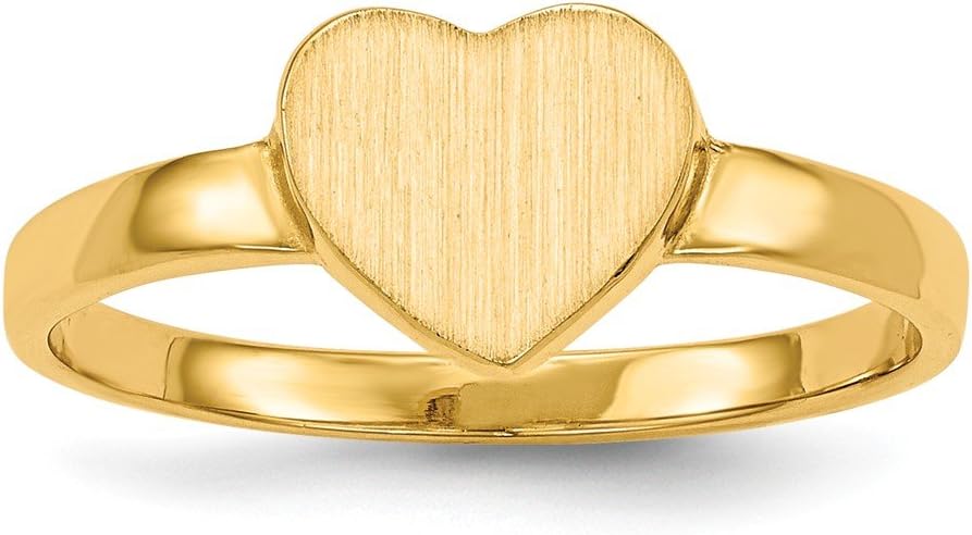 10K Yellow Gold Signet Ring