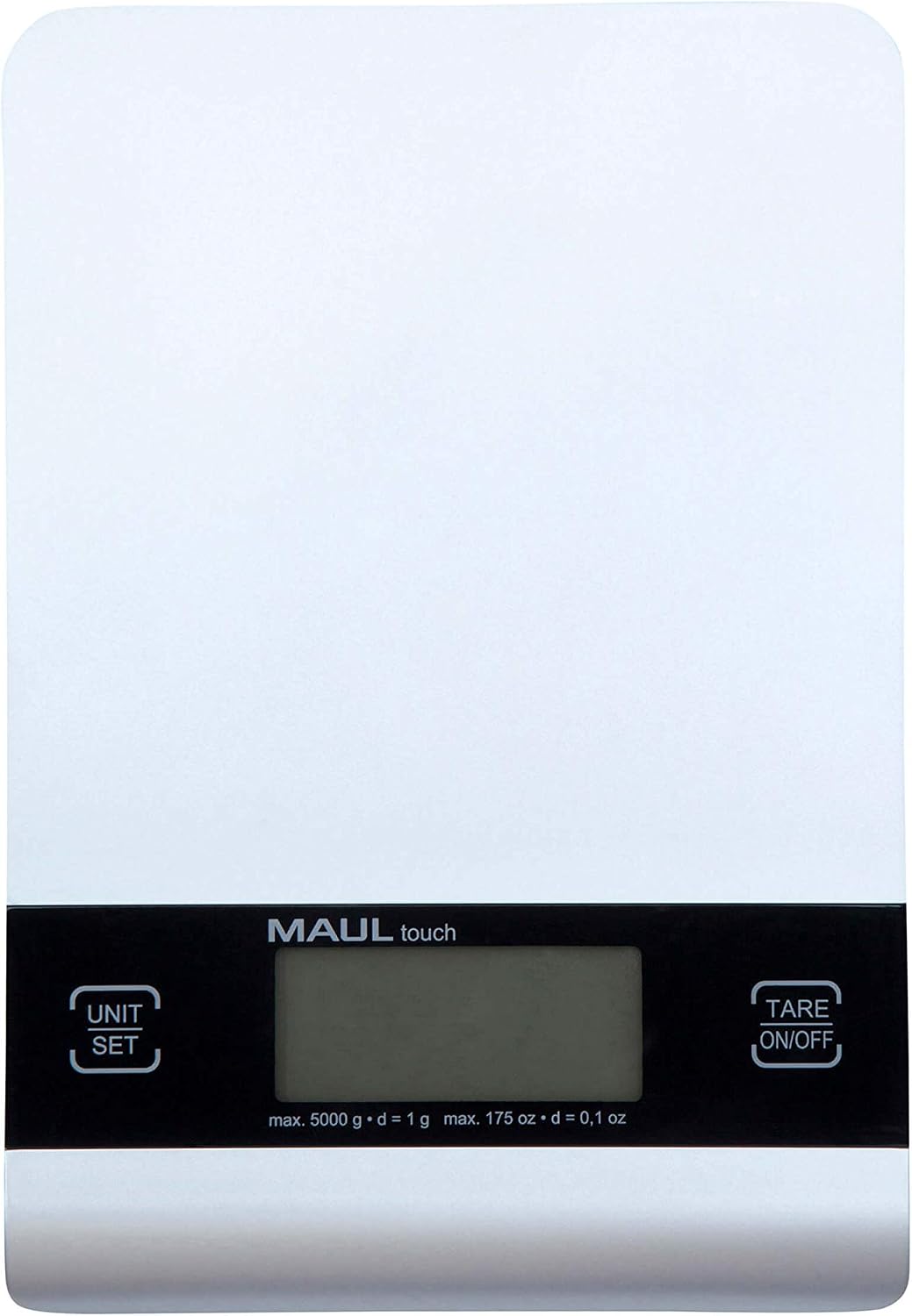 Letter Scales MAULgoal, Load Capacity 5000 g, 1 g Division, 160 x 30 x 200 mm, Black - Image 5
