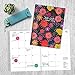 TF Publishing 19-4205A July 2018 - June 2019 Blooming Monthly Planner, 7.5 x 10.25