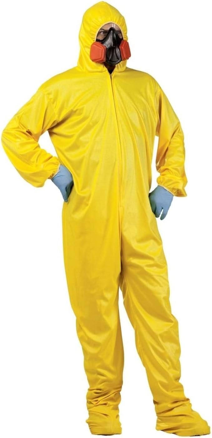 Hazmat Suit Adult Costume Standard Clothing