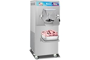 Kolice Commercial Floor-standing Hard Ice Cream Machine, Gelato Hard ice Cream Machine, Batch Freezer, Ice Cream Maker, Snack