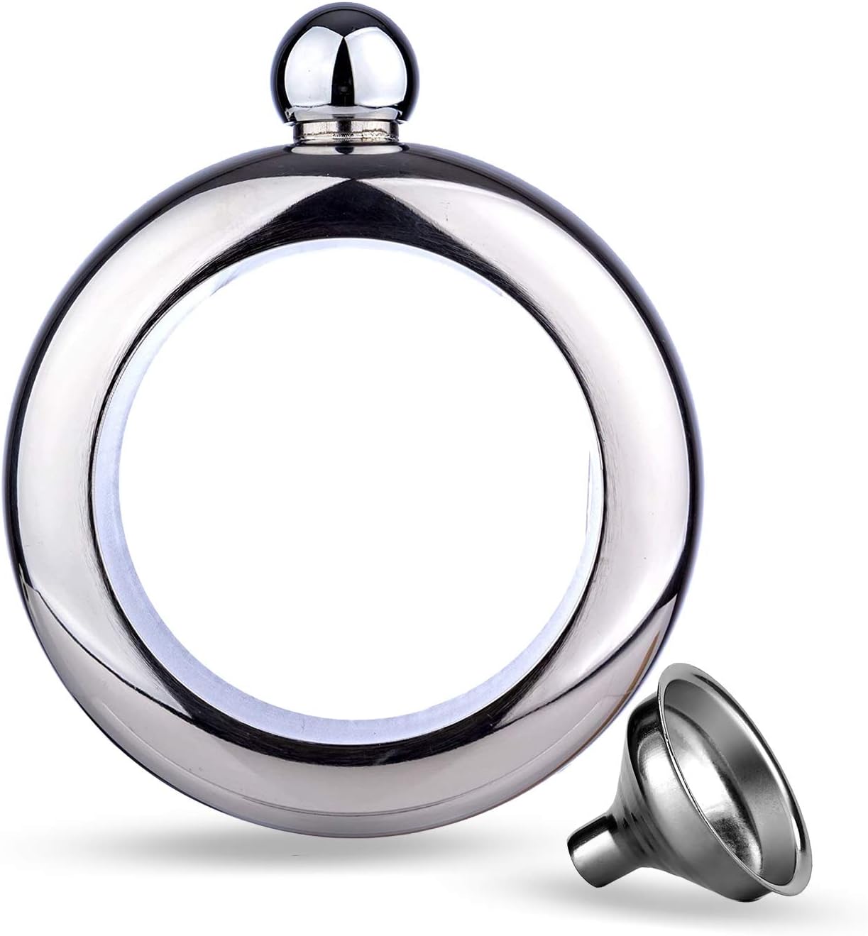 Bracelet Flask for Women, 304 Stainless Steel Booze Bangle