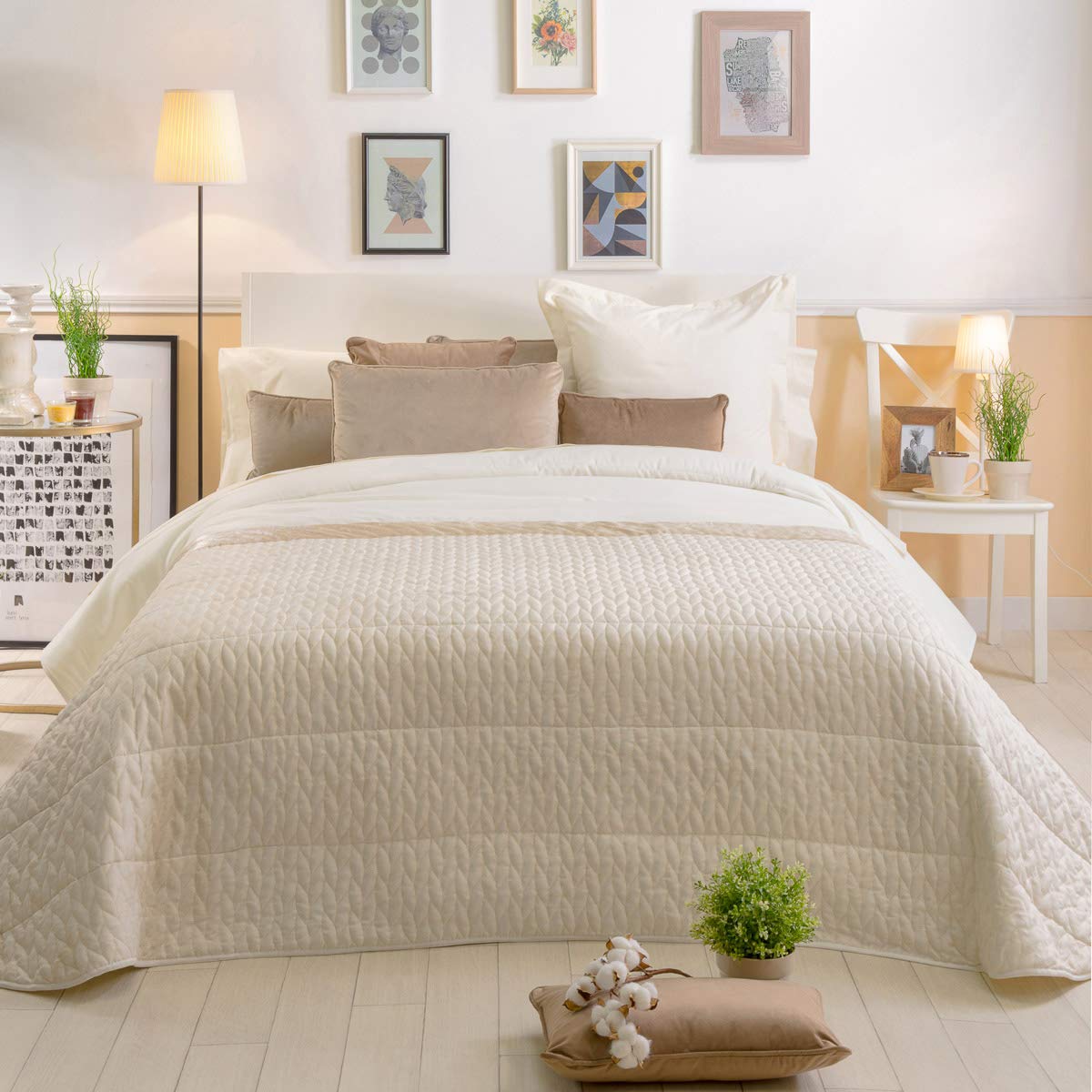 Sancarlos Comforter 235X265, CAMA 135 blue