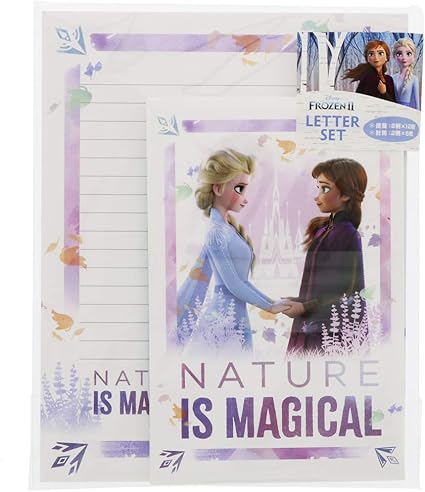 Amazon サンスター文具 ディズニー アナと雪の女王2 レターセット 3d柄 S 文房具 オフィス用品 文房具 オフィス用品
