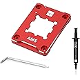 Thermalright ASF-RED AM5 CPU Holder, Corrective Anti-Bending Fixing Frame, Full-fit Fixed Non-Marking Mounter, AM5 Anti-Bending Contact Frame, CPU Cooler Standard