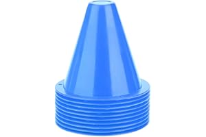 10pcs Sport Cones, 8cm Plastic Agility Field Marker Training Traffic Cones Soccer Drill Equipment for Skating Basketball Prac