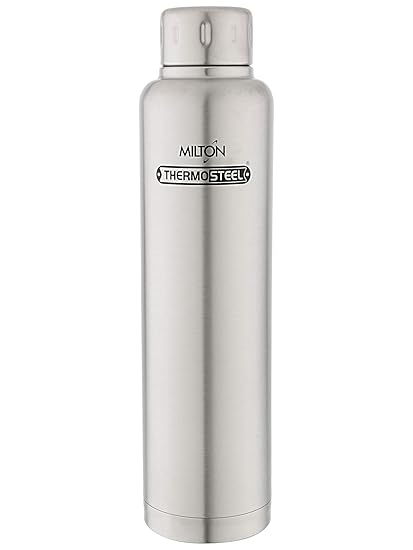 Milton Thermosteel Elfin 750 ml Bottle, Steelplain