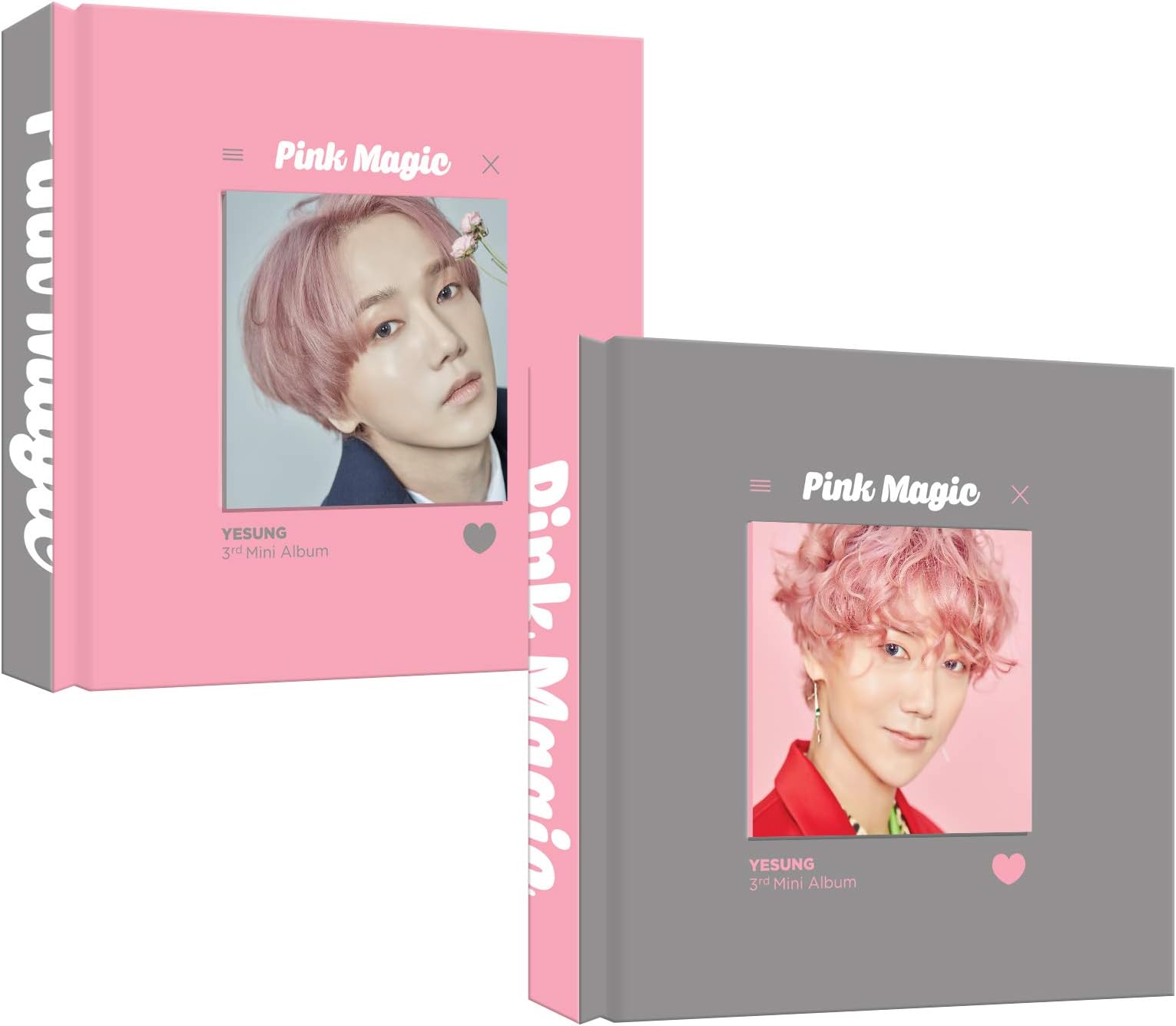 SM Entertainment YESUNG Super Junior - Pink Magic [Random ver.] (3rd Mini Album) CD+Photobook+Folded Poster