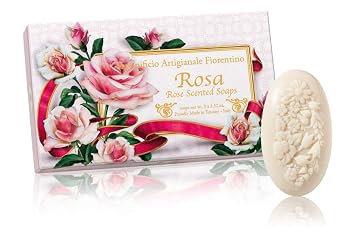 Savon Naturel Au Parfum Inspirant De Rose Savons Ovales