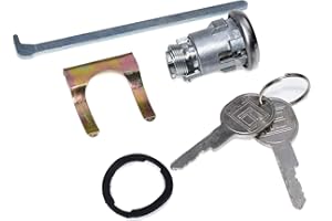 Generic Trunk Boot Key Lock Cylinder with keys Set fit for Chevrolet Impala Corvette Pontiac Catalina 605533 TL1575 701129 700182