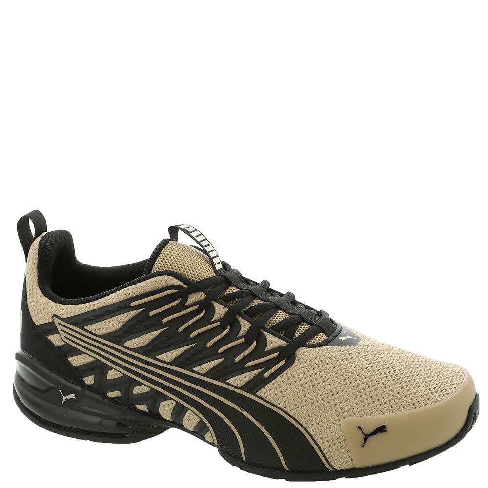 PUMA Men’s Voltaic Evo Cross Trainer Sneaker, Prairie Tan Black, 8.5