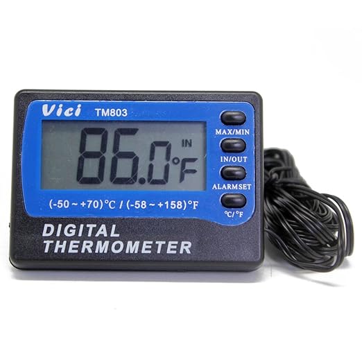TM803 termómetro digital para nevera congelador Termómetro ...