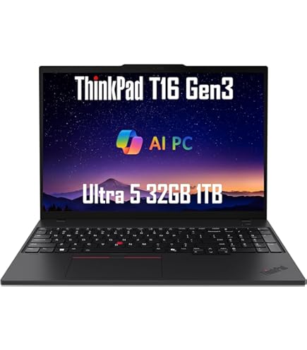 Amazon.com: Lenovo ThinkPad T16 Gen 3 21MN00AHUS 16