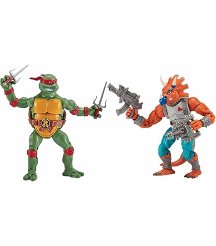 Amazon.com: Teenage Mutant Ninja Turtles Don vs. Shredder 2 Pack