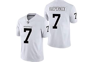 MESOSPERO Colin Kaepernick Jersey #7 ImWithKap IM with KAP All Stitched Movie Football Jersey Black White S-3XL