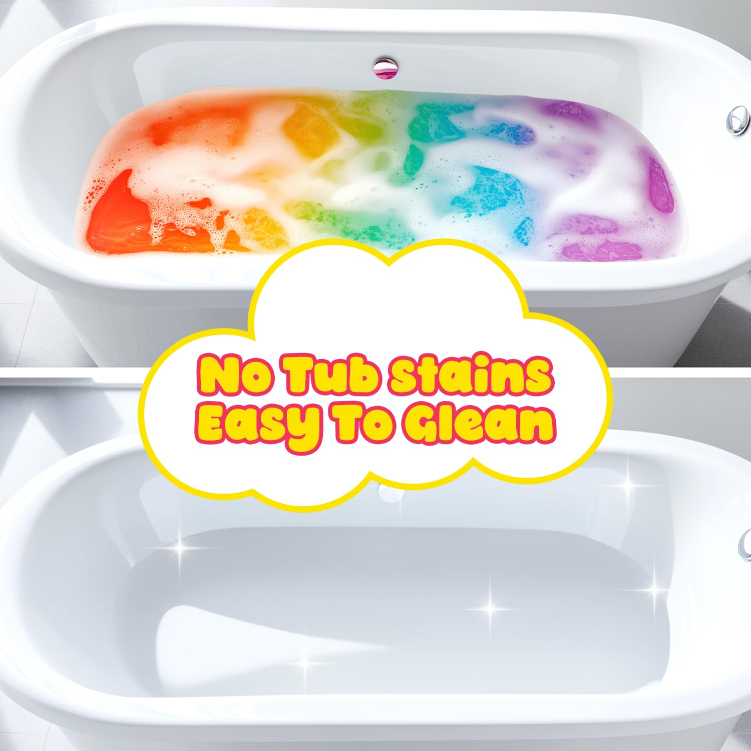 Bath Bombs for Kids Christmas Gifts for Teens 180 Mini Color Tablets in 9 Bright Colors for Creative Bathtub Art Bath Toys Fun Colorful Bath Scientific Experiment for Boys Girls Stocking Stuffers