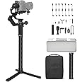 FeiyuTech SCORP-Mini 2 KIT Camera Stabilizer with AI Tracking/Fill Light, 3-Axis Gimbal Stabilizer for Mirrorless Camera,Compact Cameras,Action Camera,Smartphone,Max Payload 2.65 Ib