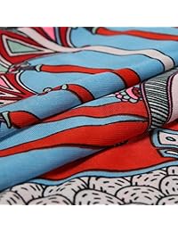 Cherry Cat - Traje de baño para mujer, cuello en V, corte suelto, con cubierta para bañador, vestido de playa (US 6   14)