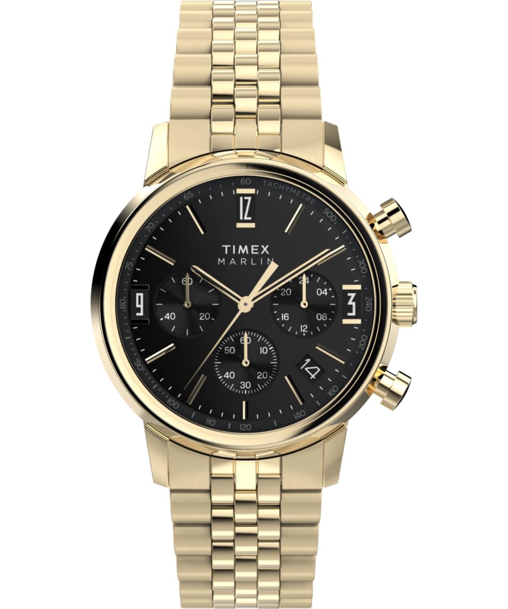 Timex Herren Chronograph Quarz Armbanduhr Marlin