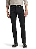 Lee Men's Extreme Motion Straight Taper Jean Black