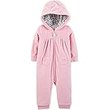 carter's bear fleece jumpsuit