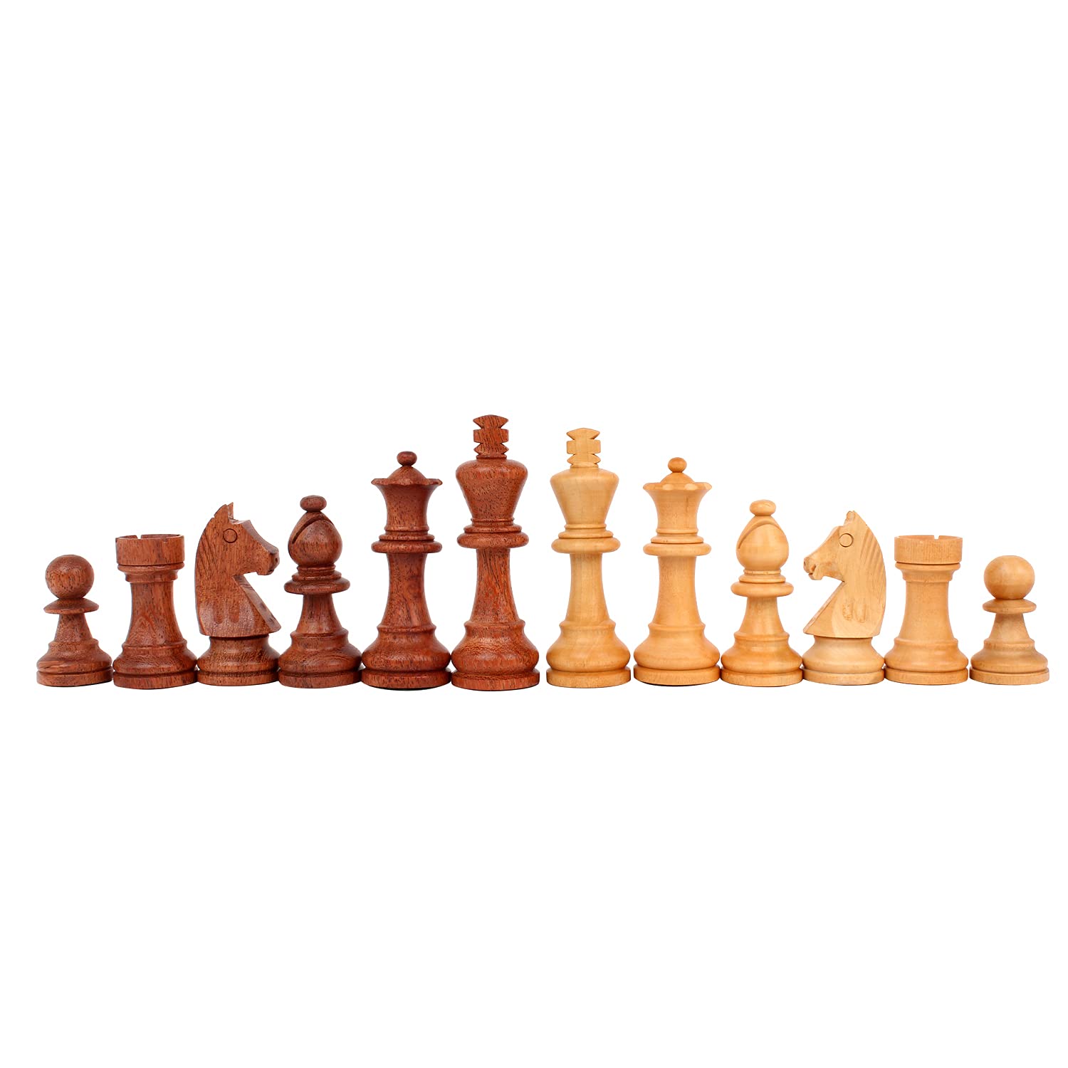 Ajuny Magnetic Chess Pieces Set Wooden Travel Board Games Gifts For Family And Adults