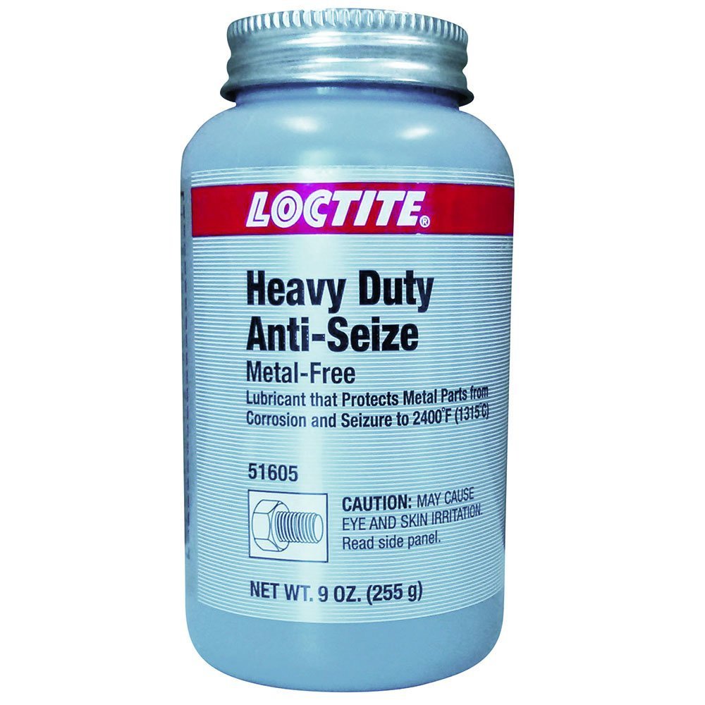Loctite 51605 Gray LB 8009 Heavy Duty AntiSeize Lubricant, 20 Degree