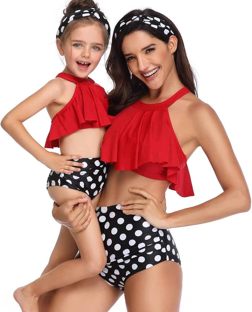 two piece swimsuit for baby girl