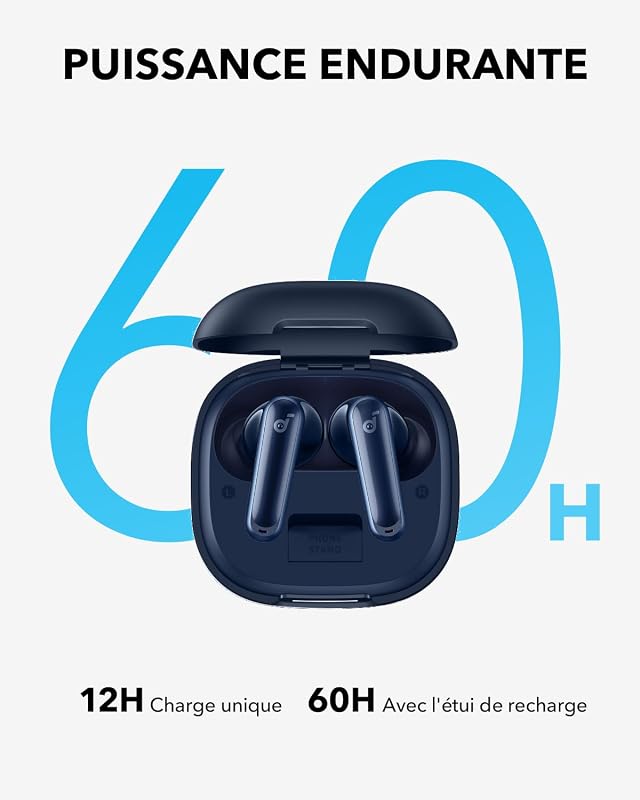 par Anker P40i Écouteurs Bluetooth sans Fil 5.3