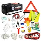 Always Prepared 125-Piece Roadside Assistance Auto Emergency Kit with Jumper Cables