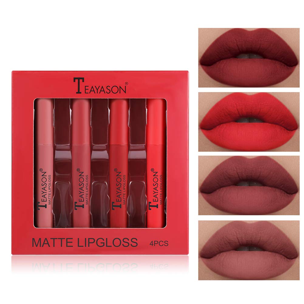 Amazon Com Matte Lipstick Set Petansy 4 Colors Velvety Liquid Lipstick Set Nude Lip Gloss Beauty Cosmetics Set With Gift Box C Beauty Amazon Com Matte Lipstick Set Petansy 4 Colors Velvety Liquid Lipstick Set Nude Lip Gloss Beauty Cosmetics Set With Gift Box C Beauty