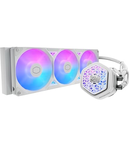 Amazon.com: Cooler Master ML 360 Atmos II Pixel LED ARGB CPU