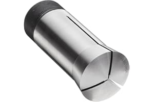 Hardinge 5C Round Smooth Collet with No Internal Stop Thread, 0.379" Hole Size
