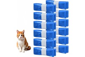 ASTRALLGN 12 Pack Cat Litter refill Bags,Compatible with Genie Litter Refills, 100% Enhanced Odor Control