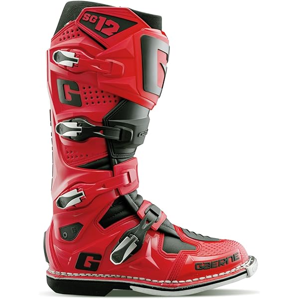 Amazon.com: Gaerne SG-12 MX Boots Orange/Grey/White Off-road Dual