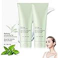 Purifying Exfoliating Gel Moisturizing Cleanses Skin - Body Exfoliating Scrub Gel and Deep Cleansing Face (2 PCS)