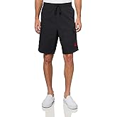 HUGO Men's Cotton Rip Stop Cargo Pocket Shorts