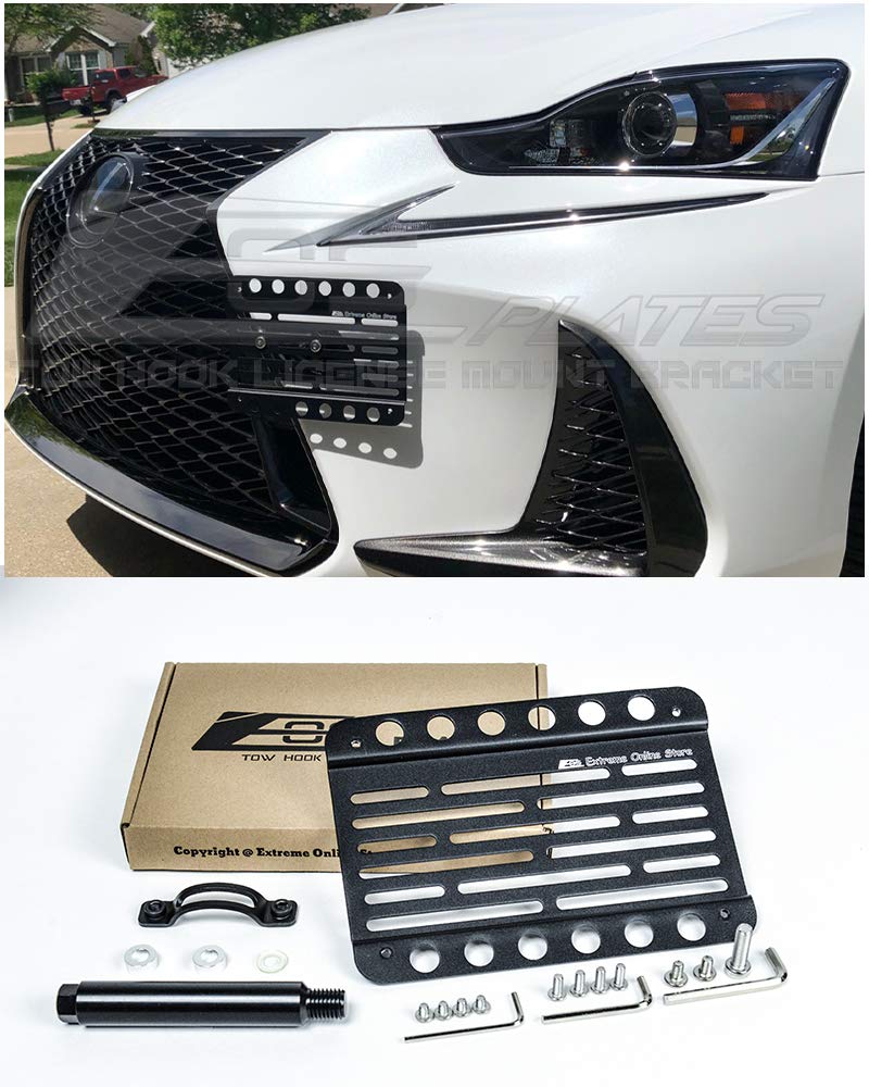 Best no drill license plate bracket lexus