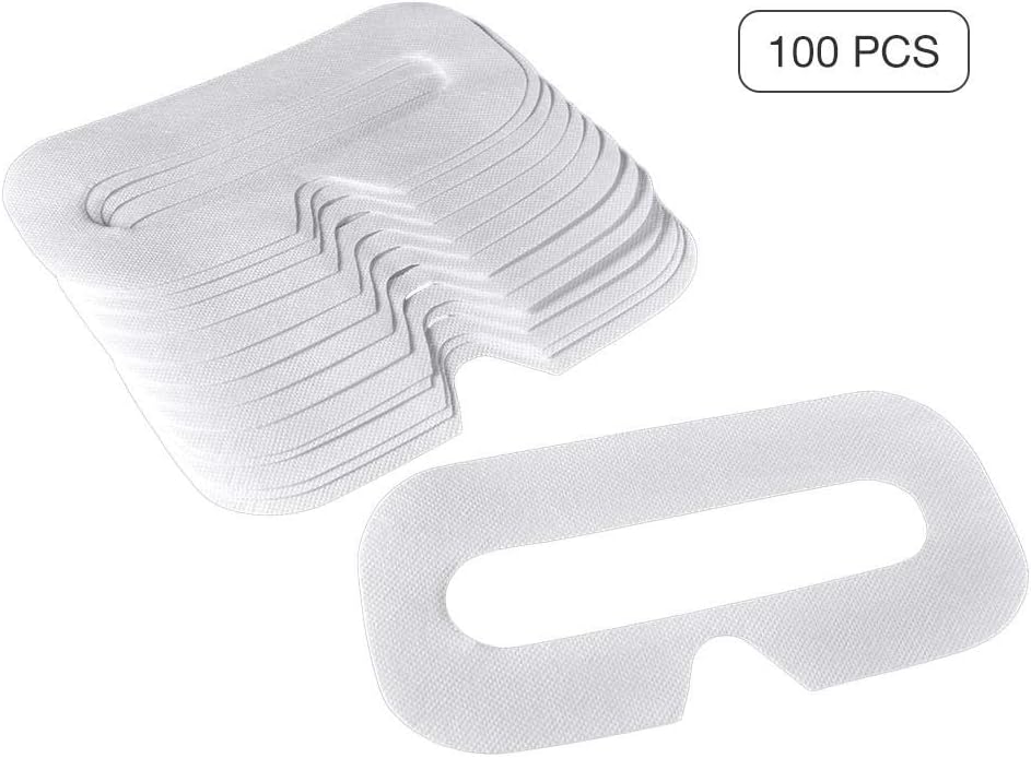 100 x VR Disposable Eye Mask for Oculus Quest/Rift CV1 / Rift S/HTC Vive Pro/Valve Index