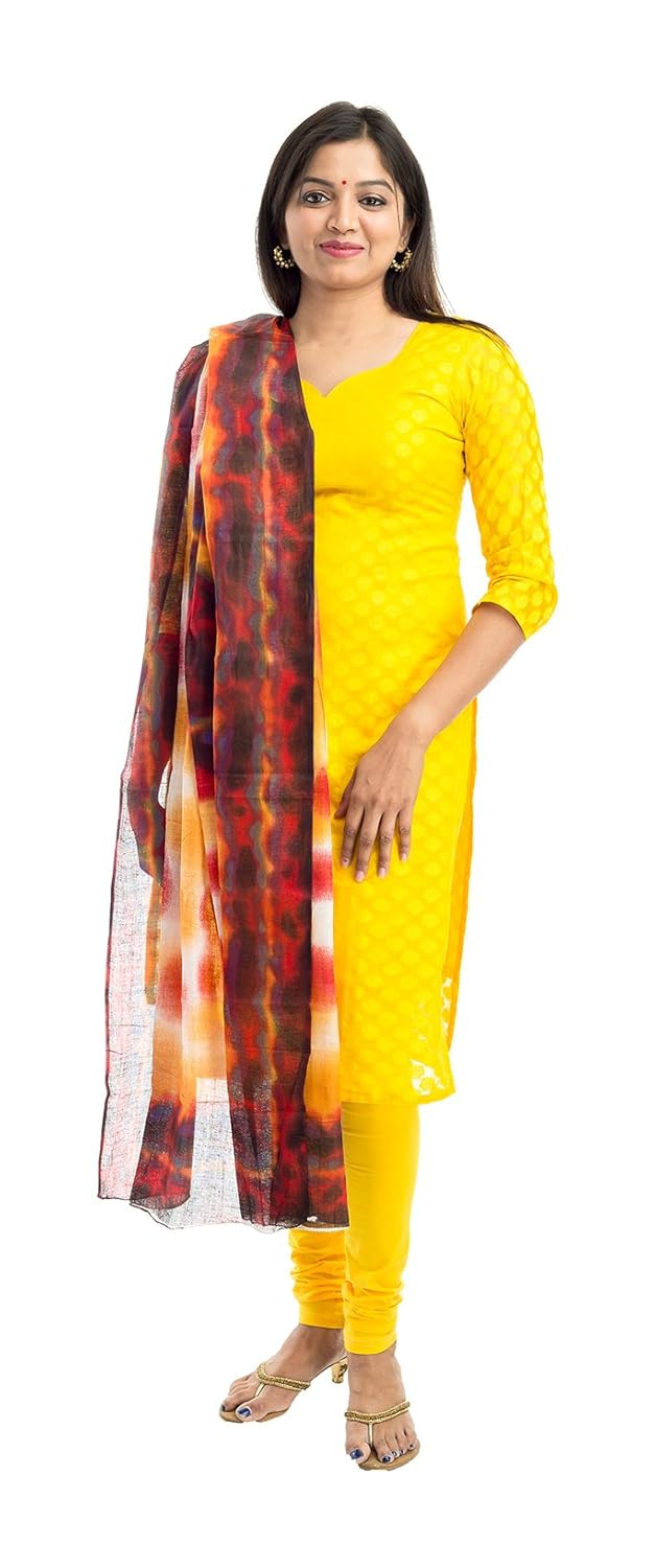 lodestone women's cotton dupatta (multi-coloured)