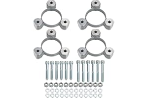 FORULY for Razor Dirt Quad 24v Kids Electric ATV Wheel Spacers Kit Used to Increase Stability and Prevent Tip-Overs Wheel Spacer Adapters Aluminum (12 Spacers + 4 Aligners + Mounting Hardware)