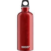 Sigg - Recycled Metal Water Bottle - Traveller - Made in Switzerland - Carbonated Drinks - BPA-Free - 20 Oz