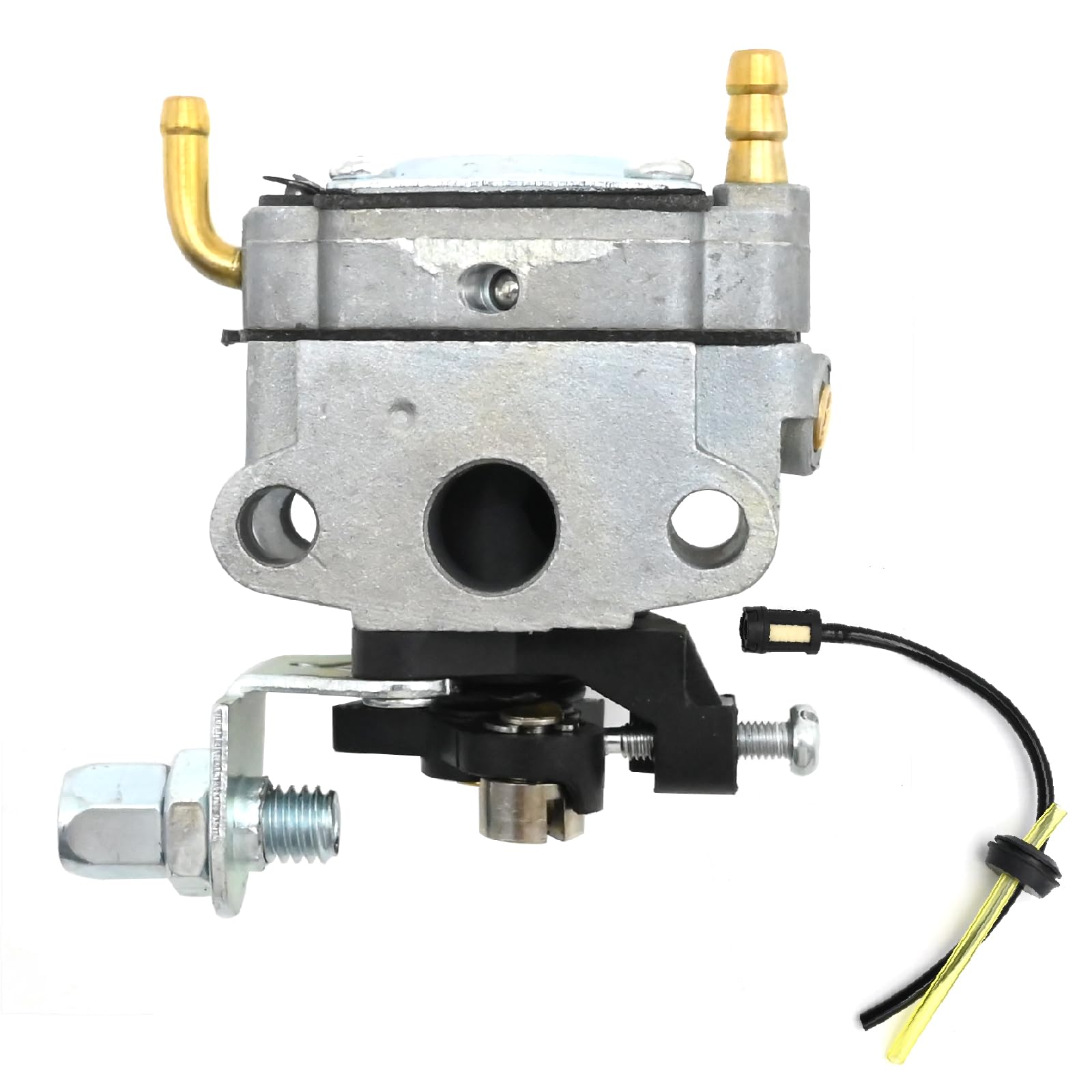 JUUDDENPARTS Carburettor Carb Kit with Fuel Line Assembly, Replacement for TTL488GDO 2 IN1 and TTK587GDO 4 IN1 Hedge Trimmer Cutter Carburettor, Replaces TTL488GDO TTK587GDO