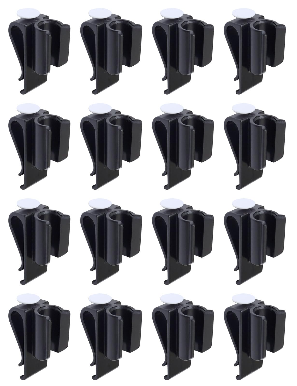 Photo 1 of 16pcs Golf Club Bag Clips On Putter Clamp Organizer Holder, Plastic Putting Clip Golf Accessories for Men Women Golfer Set