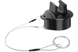 WOLFWILL 7-Way Trailer Plug Cover, 7-Pin Trailer Plug Protector Cap with Harness Saver Dustproof ＆ Water Resistant