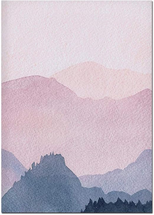 Zhuang Pintura Decorativa Acuarela Arte De La Pared Posters E