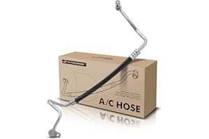 A-Premium A/C Discharge Line Hose Assembly Compatible with Hyundai Accent 2012-2017, Veloster 2014 2016, 1.6L Naturally Aspirated, Compressor to Condenser